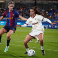Las rojiblancas resistieron hasta el tramo final del duelo (GRANADA CF)
