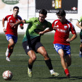 El encuentro en 'Las Viñas' acabó sin goles (J. PALMA)