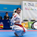 La Karateca granadina Abril Ángulo (FEDERACIÓN ANDALUZA DE KÁRATE)