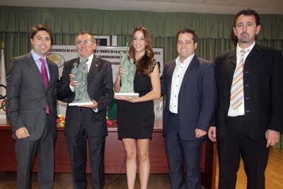 Almudena Cid recibió el Premio Virtus en la edición de 2010