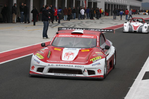 Enrique Cirre en el circuito de Navarra