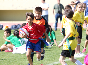 Jornadas de rugby tag en Motril