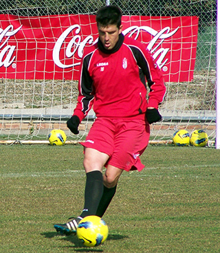 Manolo Lucena durante un entrenamiento  (GRJ)