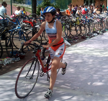 Un momento del Triatlon Ciudad de Granada (GRJ)