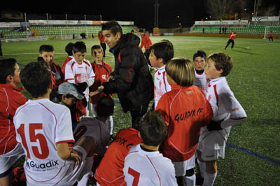 Los alevines del Guadix CF están haciendo historia