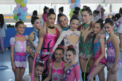 Las integrantes del Club Granada