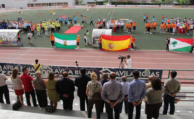 Momento de inauguración del DISCAP