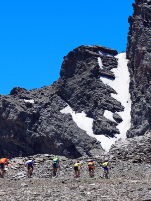 El Veleta, marco incomparable de la prueba