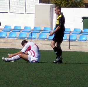 Alberto continua lesionado en el Guadix CF Alberto continua lesionado en el Guadix CF