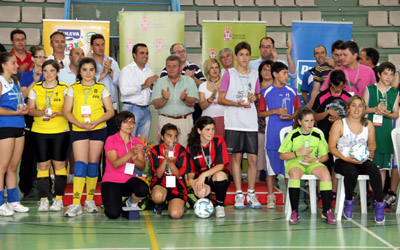 Acto de clausura de los juegos provinciales del pasado curso