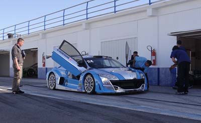  Coches en el circuito de Guadix 