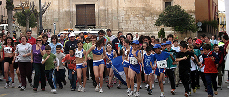 Una de las caminatas populares dentro del Circuito Andaluz de Marcha