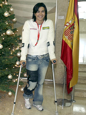 Mª José Rienda comienza su proceso de recuperación Mª José Rienda comienza su proceso de recuperación