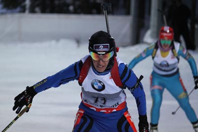 Padial durante el sprint 
