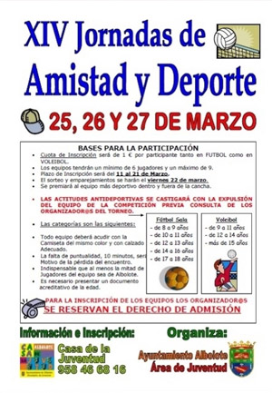 Cartel del evento