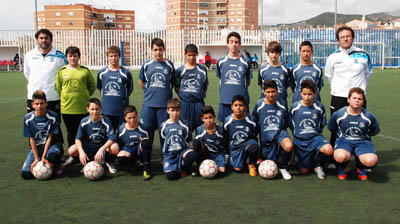 El conjunto infantil se mide al UD Motril 