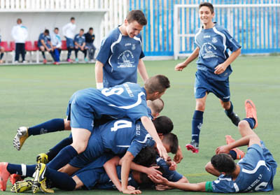 El conjunto cadete celebra su ascenso 