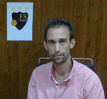 José Cervera, presidente del Peligros FS