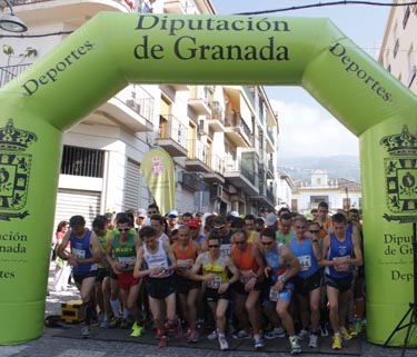 Salida de la prueba de fondo 