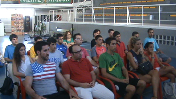 Particpantes del curso durante la presentación del mismo 