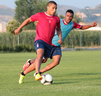El filial granadino sigue inmerso en la pretemporada 