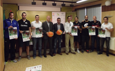 Presentación de la Copa Diputación de baloncesto 