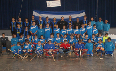La `familia´ del Patín Cájar al completo 