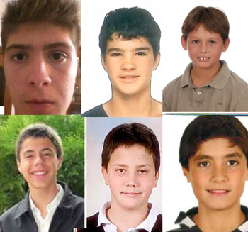 Los seis granadinos seleccionados 