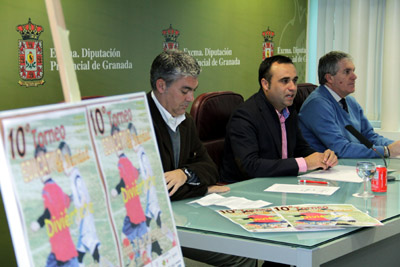 Aguado, Rodríguez y Molina Maza durante la presentación (GRJ)