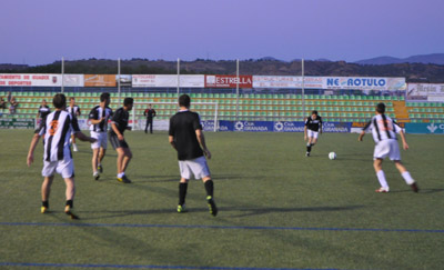Las instalaciones las están disfrutando los accitanos 