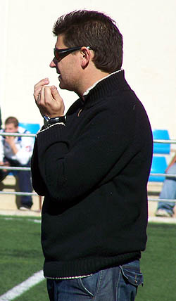 Fernando Estévez, entrenador del Granada B Fernando Estévez, entrenador del Granada B