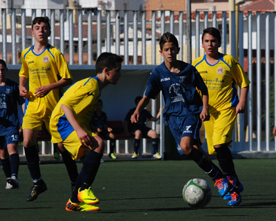 Los infantiles disputan el partido estrella de la jornada 