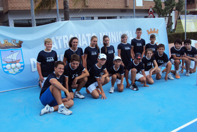 Alumnos del club de tenis colaborarán en el Torneo 