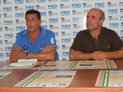 Acto de presentación del Campeonato de Tenis Playa 