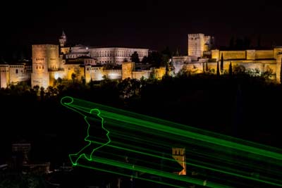 La Alhambra se vistió de gala para el comienzo del Mundial 