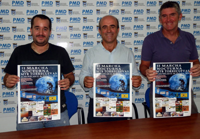 Un momento de la presentación de la marcha ciclista nocturna (GRJ)