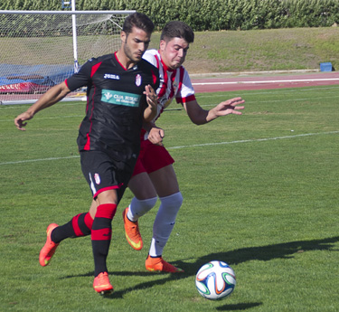 El Granada B logra una importante victoria ante el filial almeriense (ÁNGEL MORA)