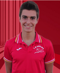 Rubén Márquez, nadador del Club Natación Granada-Ogíjares