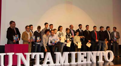 Premiados en la gala del deporte accitana 