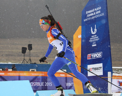 Victoria Padial ha comenzado su participación en la Universiada 