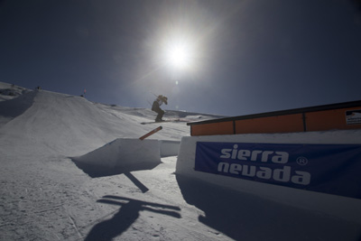 Sierra Nevada ha vivido es espectáculo del Slopestyle 