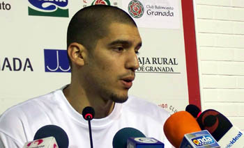 Nacho Martín durante su comparecencia ante la prensa (GRJ) Nacho Martín durante su comparecencia ante la prensa (GRJ)