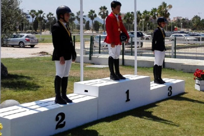 Elena Gómez se subió al segundo lugar del cajón 