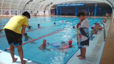 Los niños disfrutan de unos días de deportes 