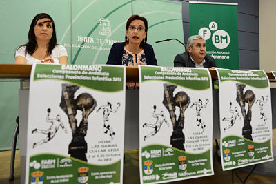 Presentación del campeonato de balonmano 