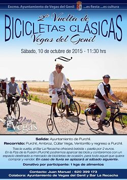 Cartel del encuentro ciclista 