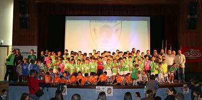 Gala del fútbol sala en Alhendín 