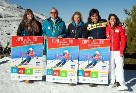 Presentación del Campeonato de España en Sierra Nevada
