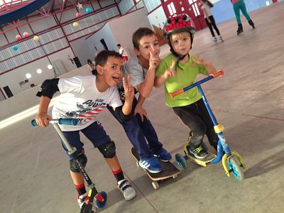 Los más pequeños disfrutan del deporte 