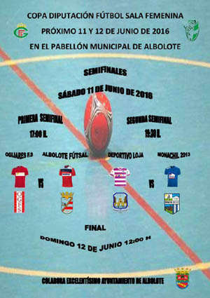 Cartel de la Fase Final de la Copa Diputación 